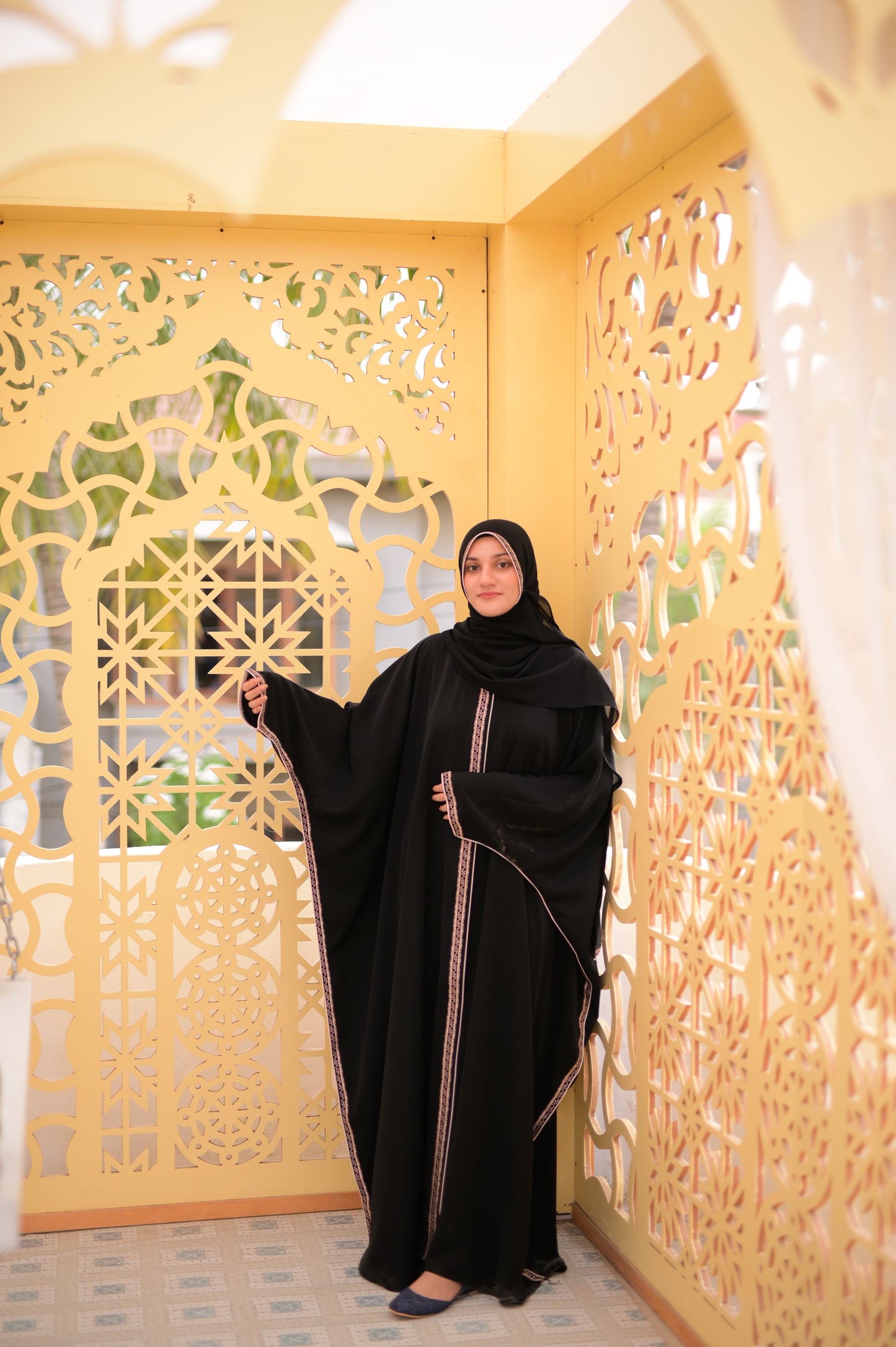 Arabic Butterfly Abaya