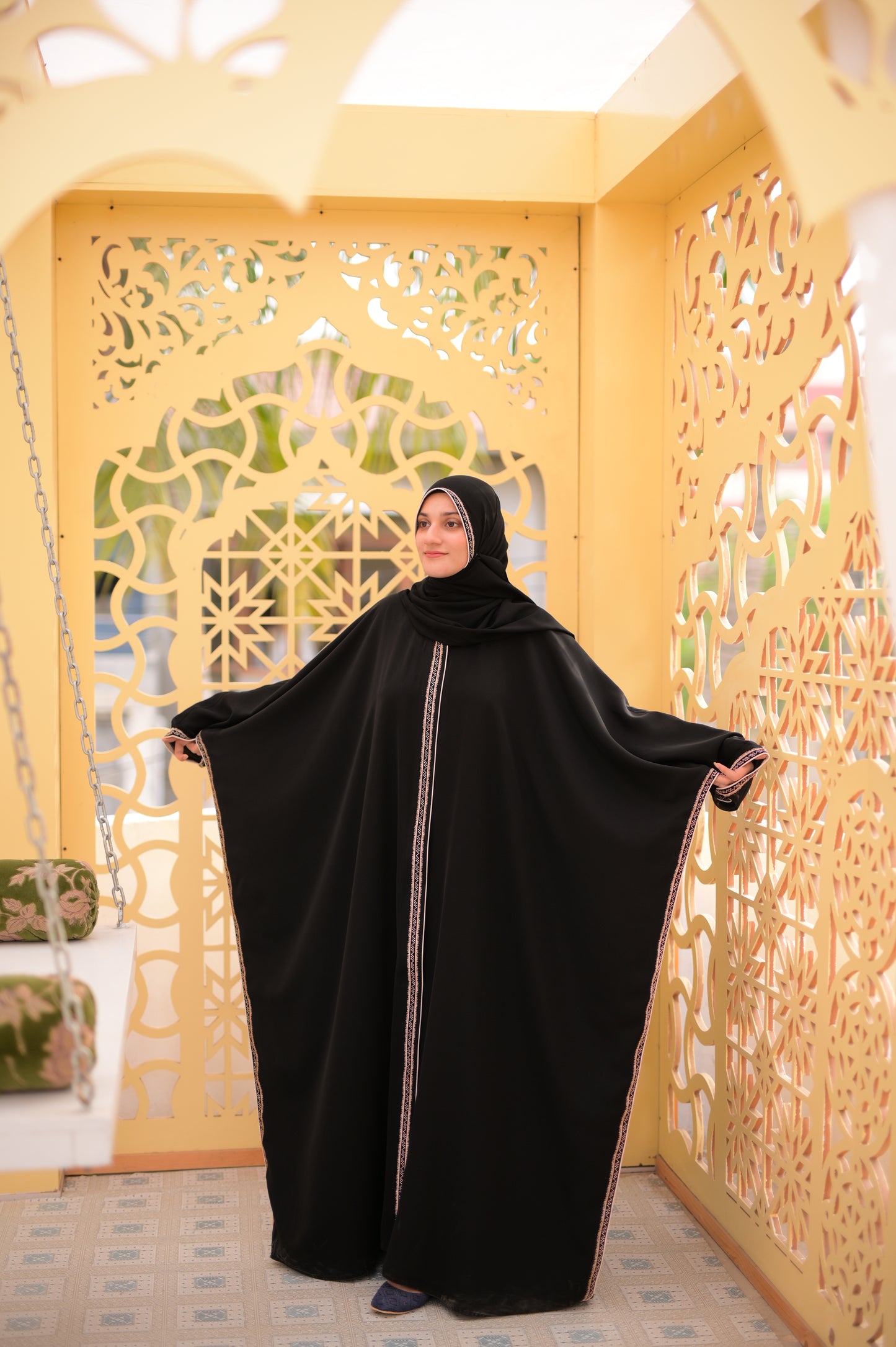 Arabic Butterfly Abaya