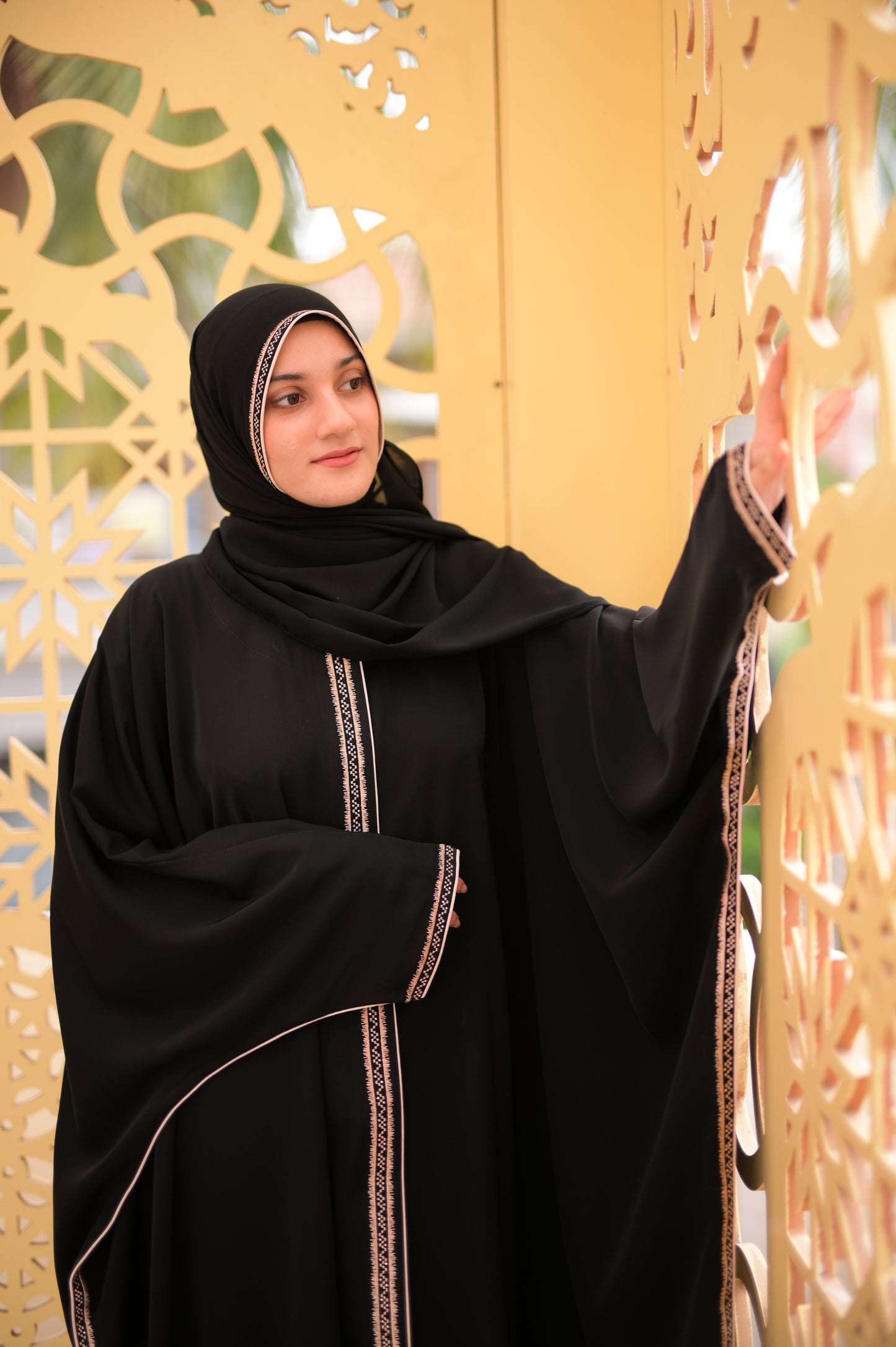 Arabic Butterfly Abaya