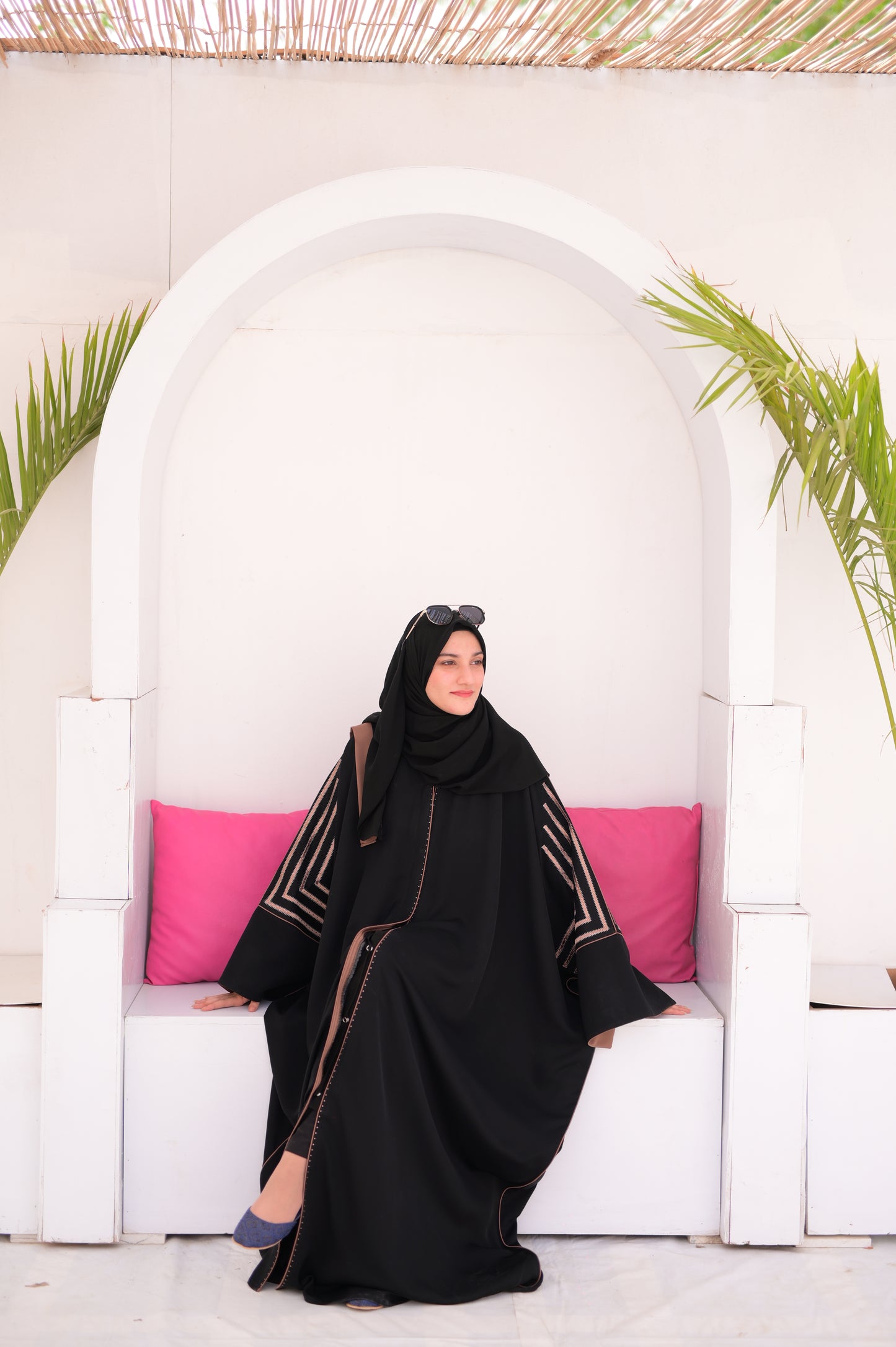 Arabic Embroidery Abaya