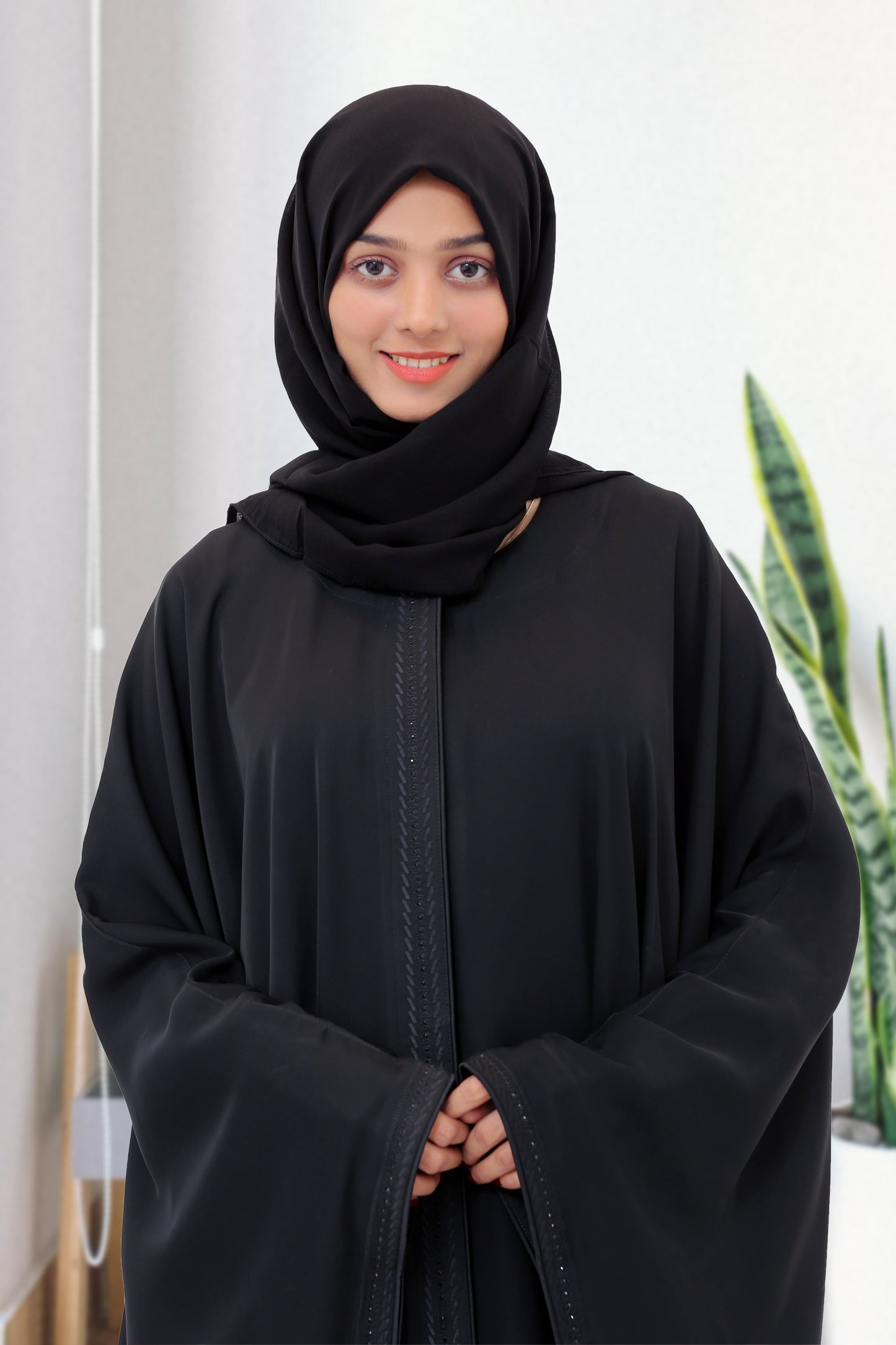 Black Cape Abaya