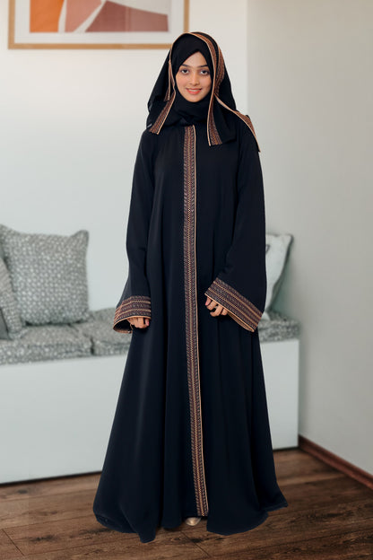 Black Frock Abaya