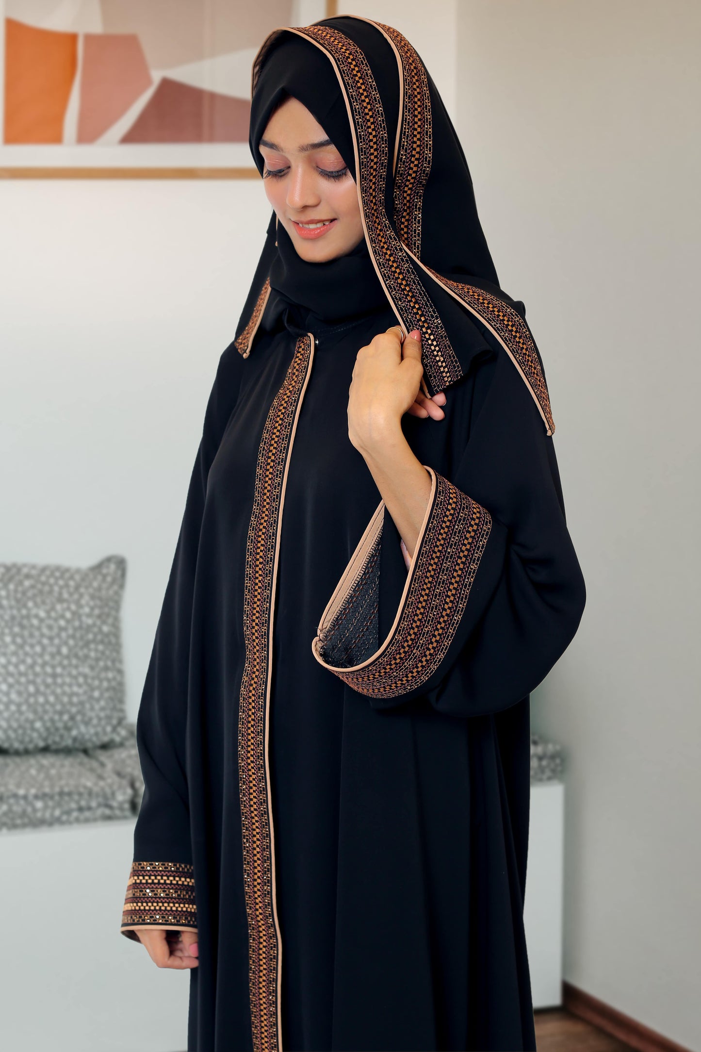 Black Frock Abaya