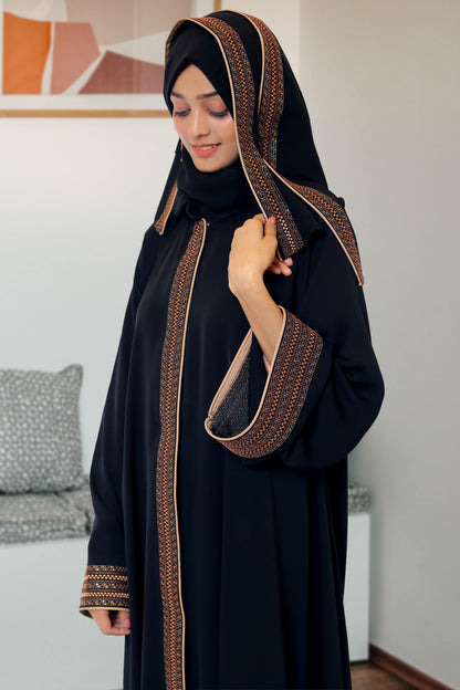 Black Frock Abaya