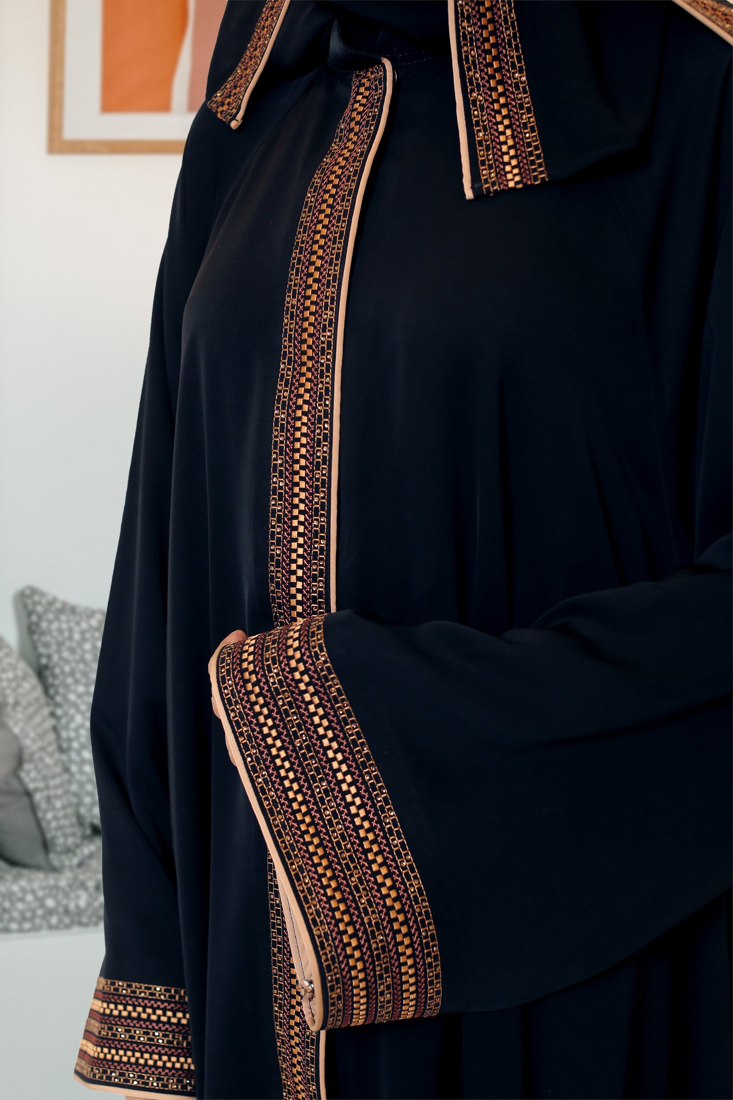 Black Frock Abaya