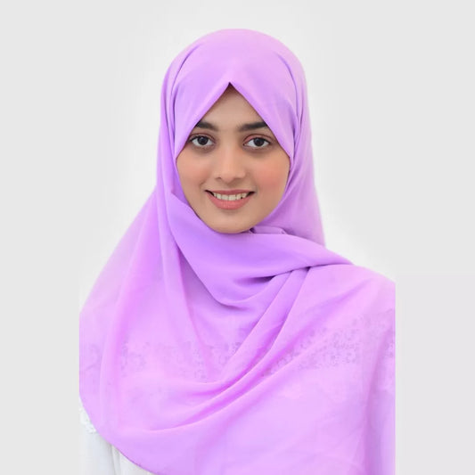 Purple Chiffon Shella