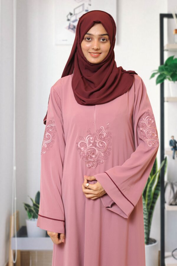 Bright Pink Maxi Abaya