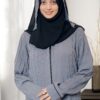 Grey Marble Texture Abaya