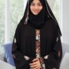 3D Embroidery Abaya