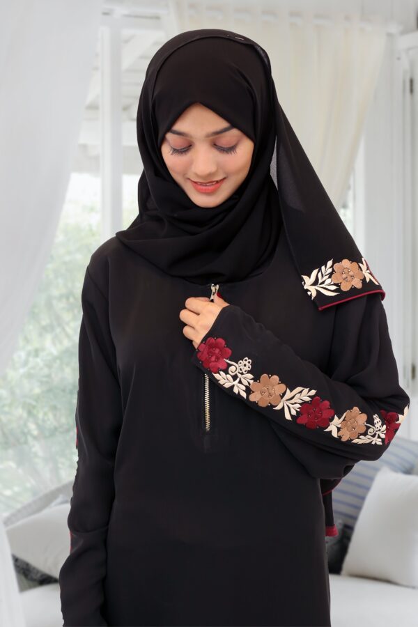 Multi Floral Abaya