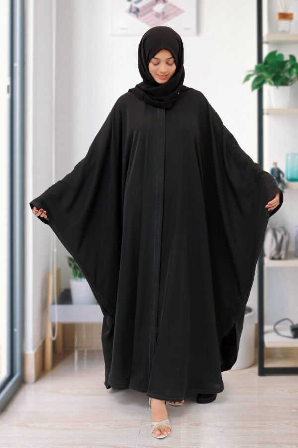 Black Cape Abaya