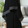 Blackish Gray Flary Abaya