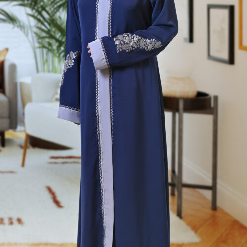 Blue Luxe Abaya