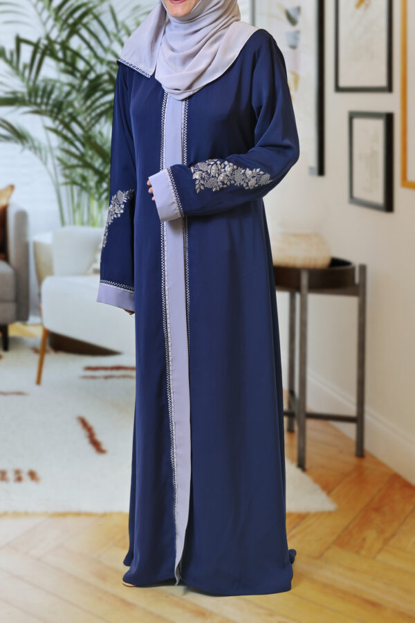 Blue Luxe Abaya