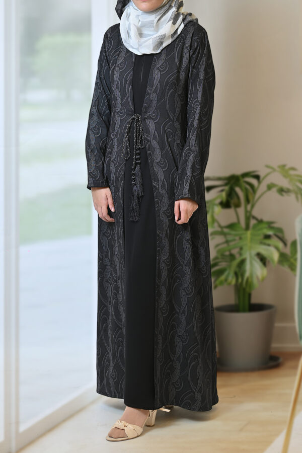 Overcoat Dazzling Abaya