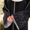 Dubai Style Hand work on Sleeves Abaya