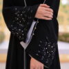 Dubai Style Hand work on Sleeves Abaya