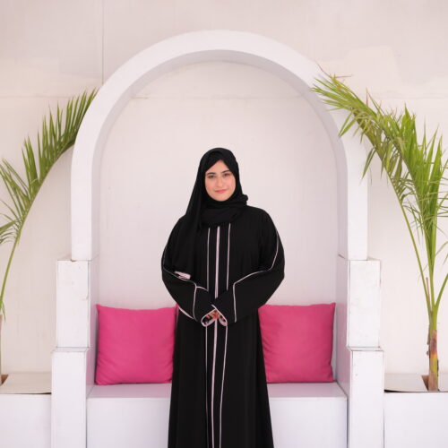 Classic Pippen Zipper Abaya