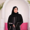 Classic Pippen Zipper Abaya