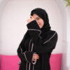 Classic Pippen Zipper Abaya