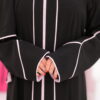 Classic Pippen Zipper Abaya