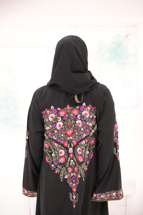 Multi Colored Embroidery Abaya